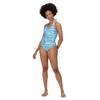 Regatta Womens/Ladies Flavia Brush Stroke One Piece Swimsuit