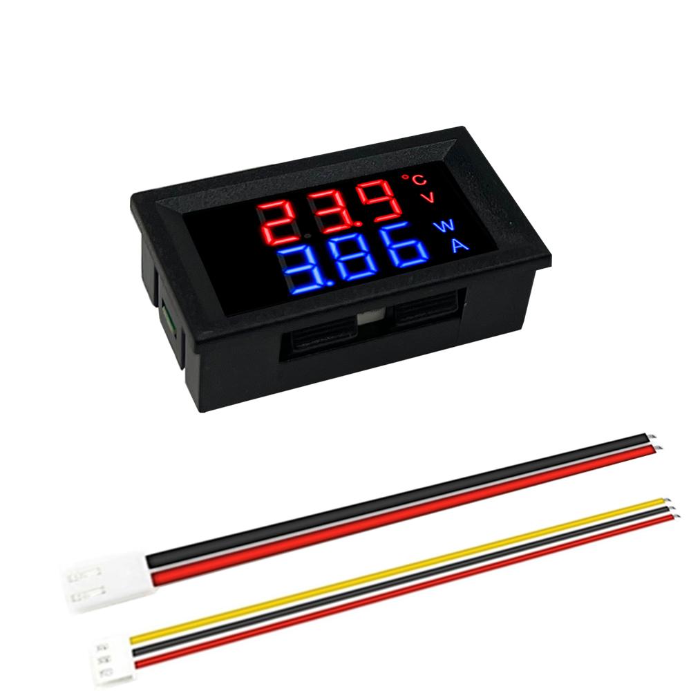 DC0-100V 10A LED Digital Voltmeter Ammeter Car Motocycle Voltage Current Meter Volt Detector Tester Monitor Panel