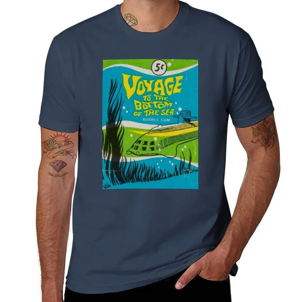 Voyage to the Bottom of the Sea - Bubble Gum Wax Pack - Vintage, Distressed T-Shirt graphics t shirt for