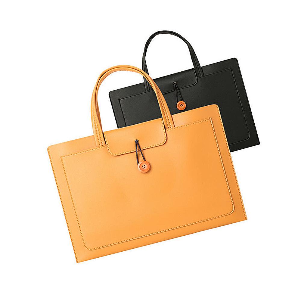 PU Leather Handheld Laptop & Tablet Bag for iPad Pro - Business Briefcase