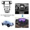 9 Inch Car Fascia for Toyota Fortuner Hilux 2005-2014 Double Din Fascias Panel Dashboard Stereo Car Frame In-dash Kits
