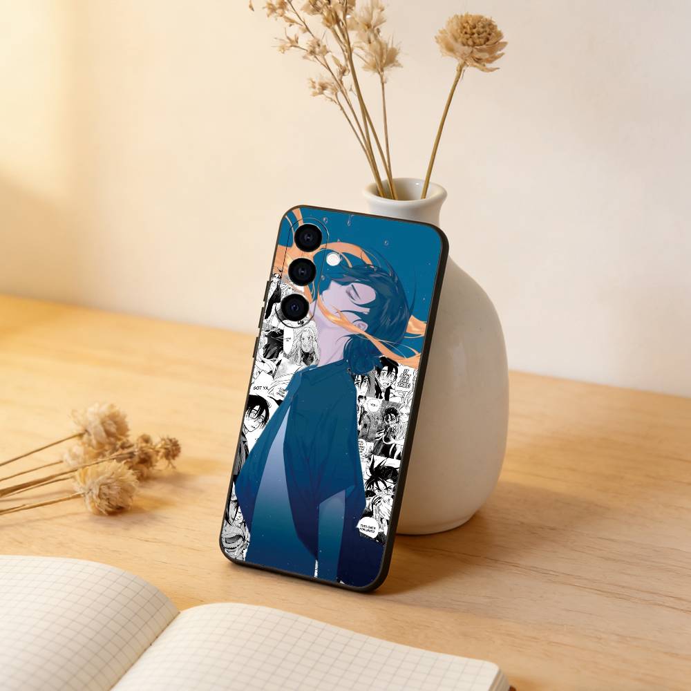 Summer Time Rendering Phone Case For Samsung Galaxy A73,A72,A71,A70,A53,A52,A51,Others Soft Black Cover