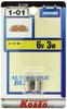 KOITO Miniature Bulbs, 6 V, 3 W, 2 Pieces, Model Number: P1156 Light Bulb