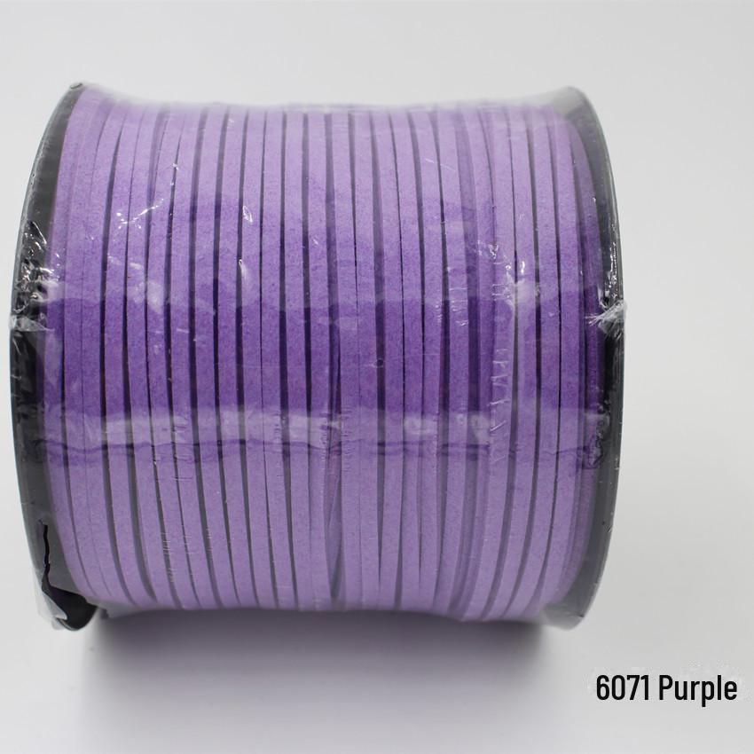 Korean Velvet Braided Leather Rope for DIY Bracelets or Necklaces