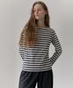 38COMEONCOMMON French Stripe T-Shirts (Ivory)