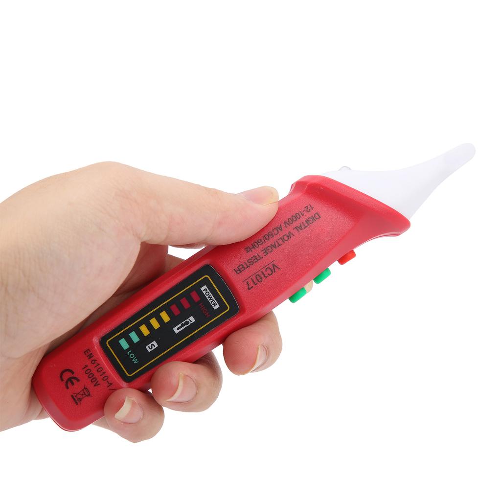VC1017 Intelligent Digital Display Electric Test Pen AC Voltage Detector Tester for Testing