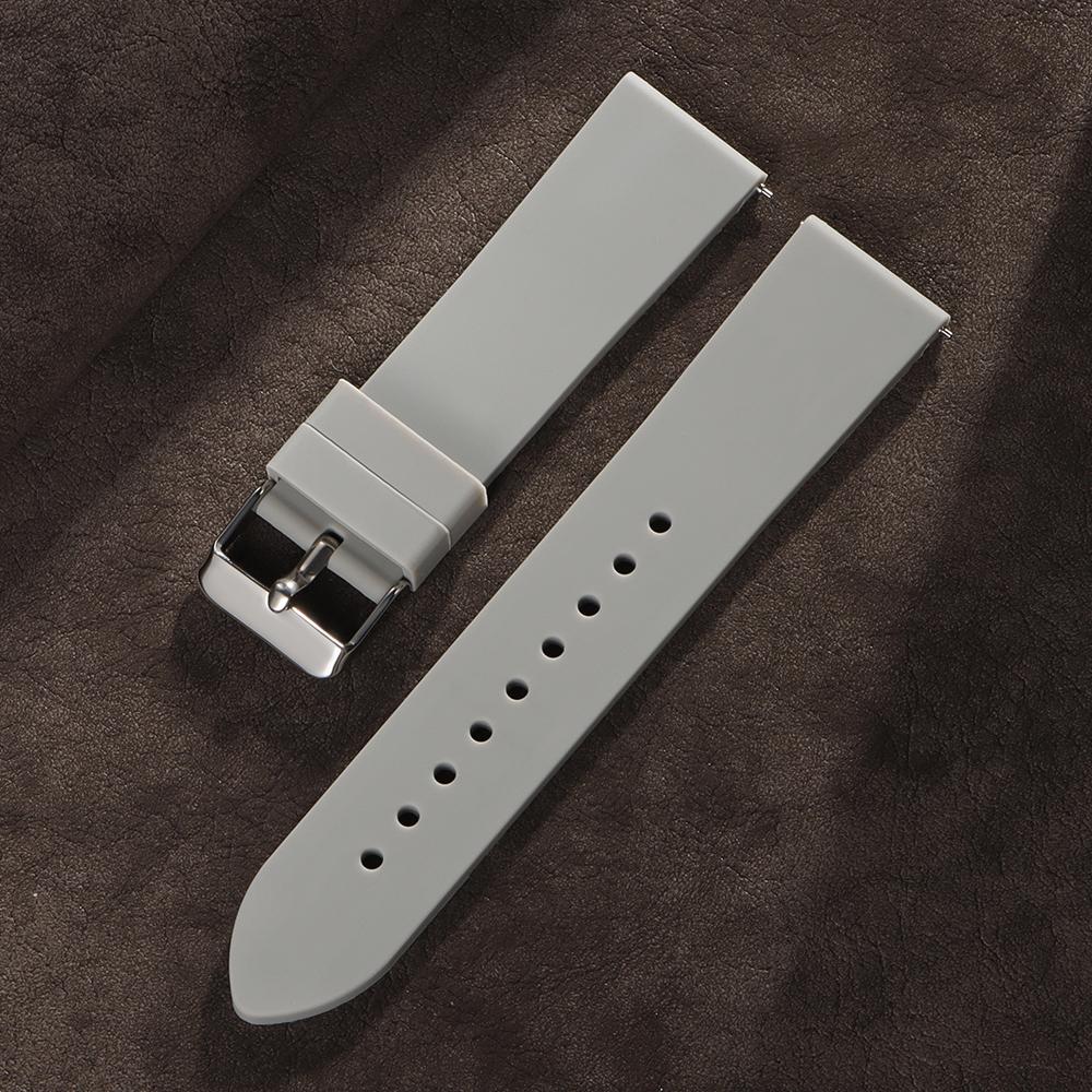 Hot Sell 20mm 22mm Silicone Watch Strap Universal Watchband Waterproof Soft Wristwatch Band for P22 Smartwatch Watches Bracelet