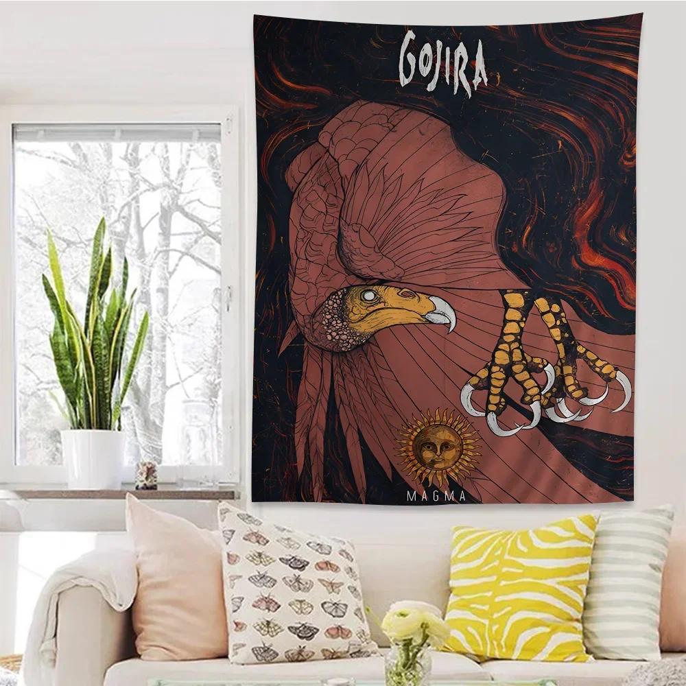 Gojira Eagle Art Hanging Tapestry for Home Decor, Unique Wall Blanket Art Decoration, Modern Design