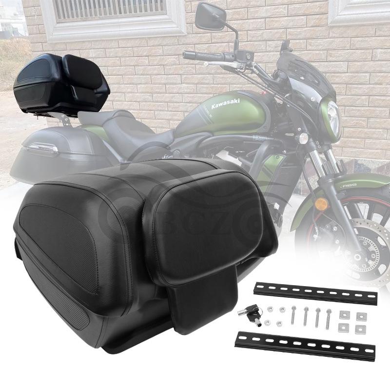 Harley Softail Street Bob Black Saddlebag & Tail Bag Set