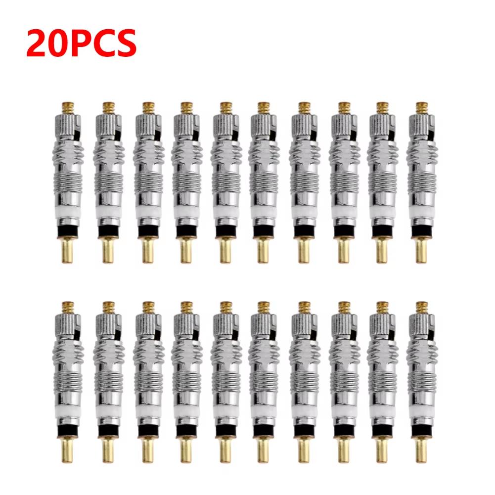 5-1000 Stück Abnehmbarer Presta Fahrradventilkern Ersatz Messing CNC FV MTB Rennrad Reifen Schläuche Service Teile Reparaturwerkzeuge