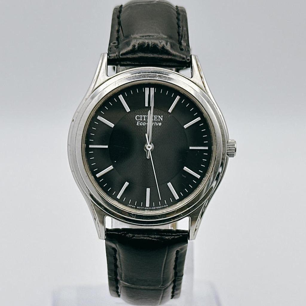 Used Good condition [operating/belt replaced] CITIZEN Citizen Eco Drive men's watch