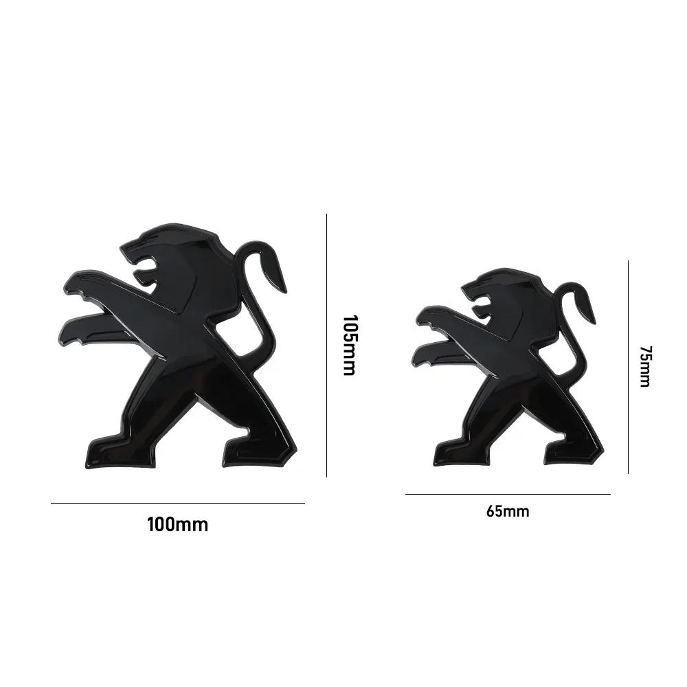 Samolepka na auto 2025 Horký znak na přední mřížku auta Zadní víko kufru Dekorativní samolepka pro Peugeot 206 207 208 306 308 406 407 408 107