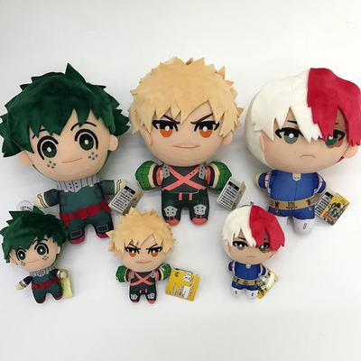 1 τεμ Anime My Hero Academia Izuku Midoriya Katsuki Bakugou Shouto Todoroki βελούδινο κρεμαστό παιχνίδι μαλακές κούκλες γεμιστές δώρο