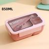 1pcs Lunch Box Portable Lunch Bags for Children School Office Bento Box with Tableware  Complete Kit Microwavable Heating
