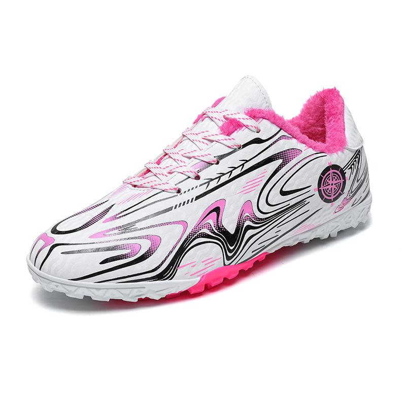 Unisex Youth Soccer Cleats Lightweight Football Shoes for Match Training Enhanced Grip Durable TF Comfortable Breathable