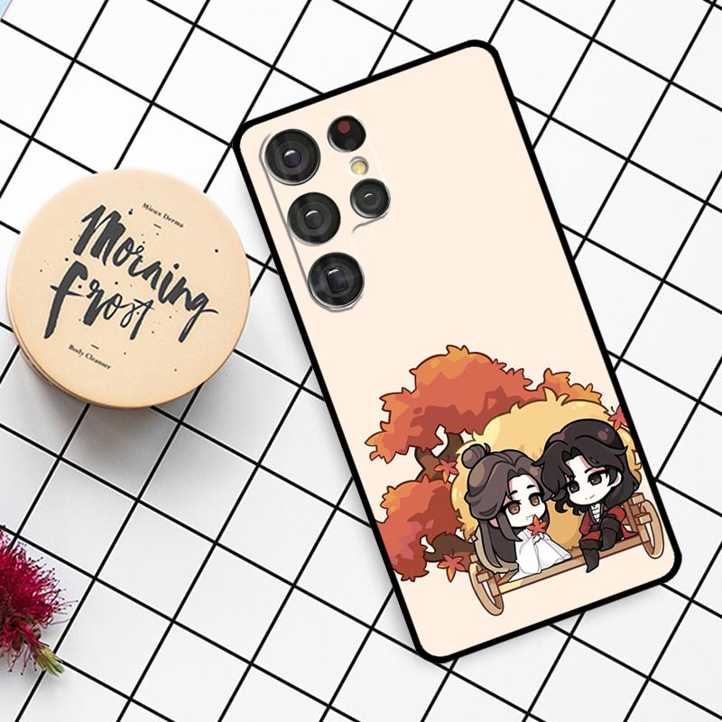 Tian Guan Ci Fu Hua Cheng Xie Lian Case For Samsung Galaxy S25 Ultra S20 S21 S22 S23 S24 Ultra S9 S10 Plus S25 FE Phone Cover