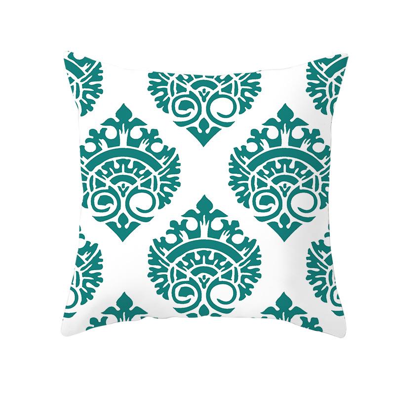 Geometryczny Nadruk Cyfrowy Poszewka na Poduszkę Skórka Brzoskwiniowa Nowoczesny Prosty Styl Poszewka na Poduszkę na Sofę Pokrowiec na Poduszkę Samochodową Dekoracja