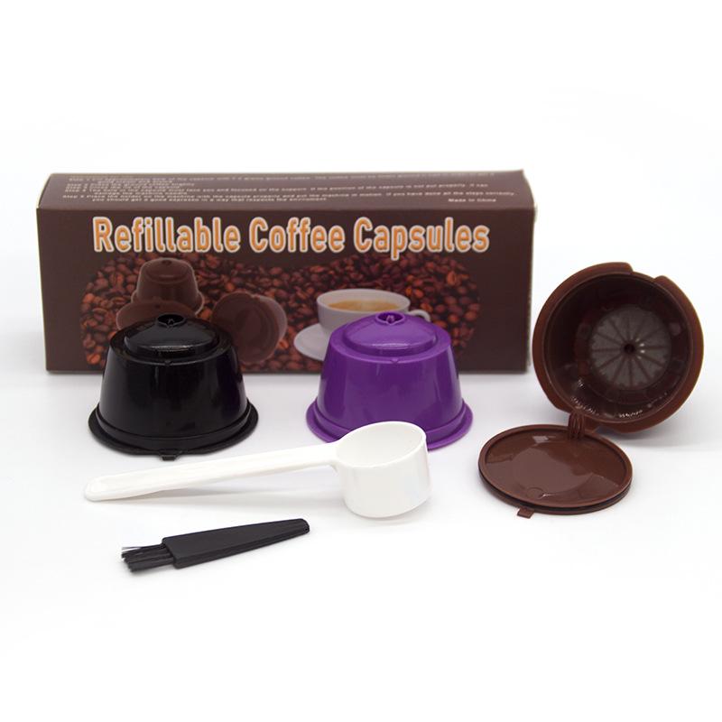 Reusable Coffee Filter Cup for Nespresso Dolce Gusto Capsules