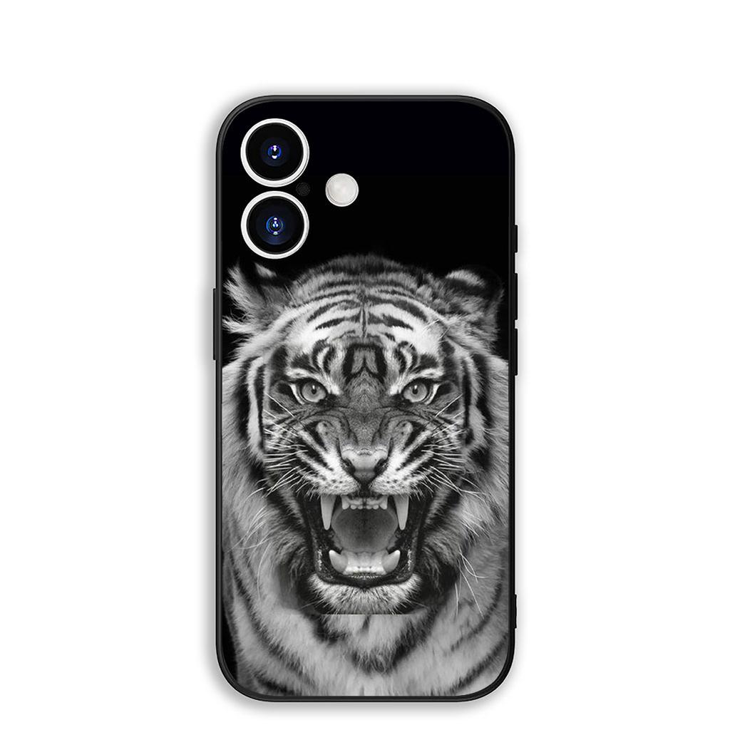 Cover for Xiaomi Redmi Note 13 A3 14 Pro Plus 9T 14C 13C 13X 9C NFC + Pro+ 5G 4G Protective Phone Case Tiger Stalking Wolf Art