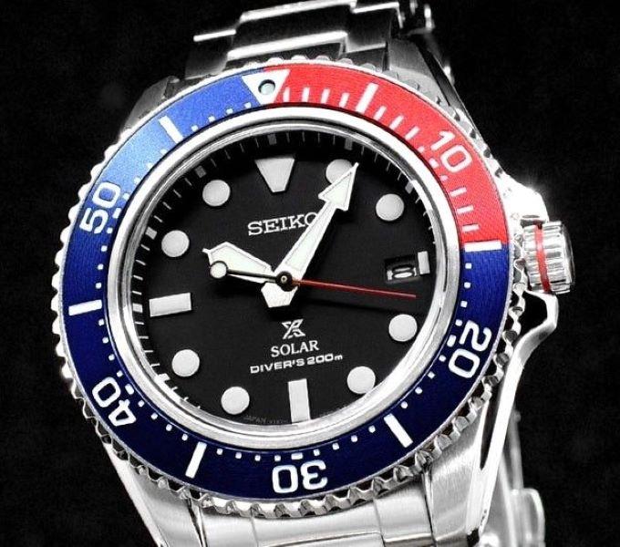 Seiko Prospex Solar SNE591P1 200M Diver Men’s Watch