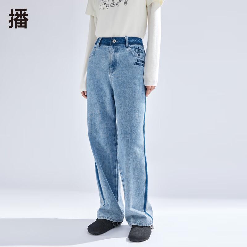 

Broadcast Disney Donald Duck Color-Block Straight-Leg Jeans XS