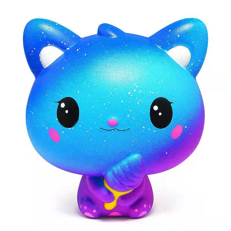 Non-Toxic Jumbo Squishy Kawaii Animal Unicorn Cake Deer Panda Squishies Slow Rising Stress Ball Fidget Toys Squeeze Food Toys For Kids