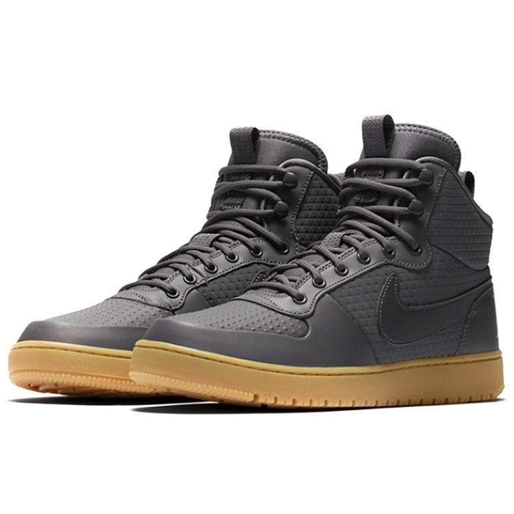 Nike Court Borough Mid Χειμερινό Σκούρο Γκρι AA0547-001