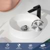 Universal 304 Stainless Steel Round Floor Drains Replace Cover Plate Anti-clogging Shower Drains Hair Catcher Bathroom Fixture