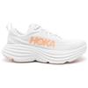 HOKA One One Bondi 8 White Cantaloupe Women's 1127952-WLP