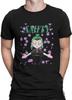 Amity EST Tshirts The Owl House Men Harajuku Fabric Tops T Shirt O Neck Black