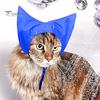 Cat Shower Cap Adjustable Waterproof Bathing Hat with Ear Cover Washing Bathing Raining Protection Cap for Cats