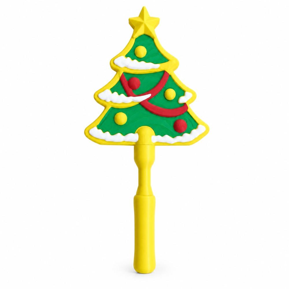 3D Printed Contactless Card Wand Handheld Funny Xmas Card Holder Desktop Display