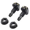 Sprayer Washer Wiper Nozzle Washer Sprayer 2PCS Anti-corrosion