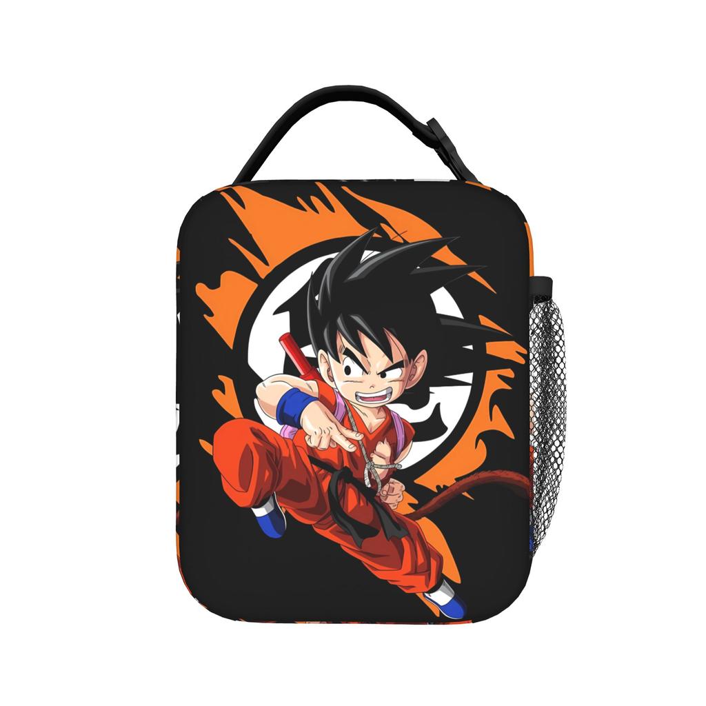 Charizard Smoke Sky Anime Lunch Box Field Picnic Lightweight Lunch Box For Girls Oxford Print Cooler Carrier Reliable Choice for Travel Needs