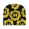 Cold Hat Internet Celebrity Jacquard Sun Flower Knitted Wool Hat Warm Pullover Hat Wholesale