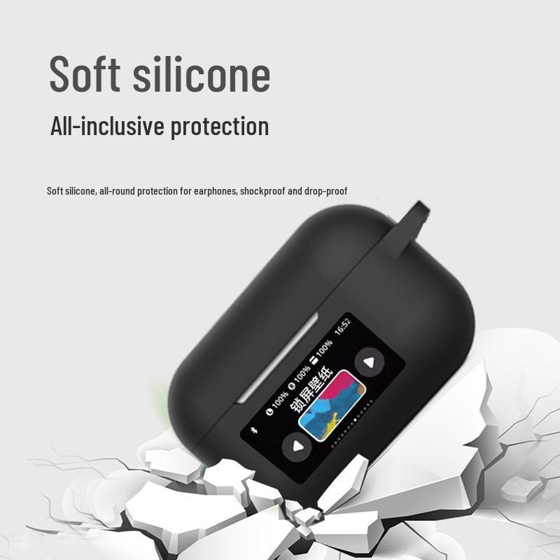A9PRO Touchscreen Bluetooth Earphone Silicone Case - Hot-Selling, Drop-Proof Soft Shell