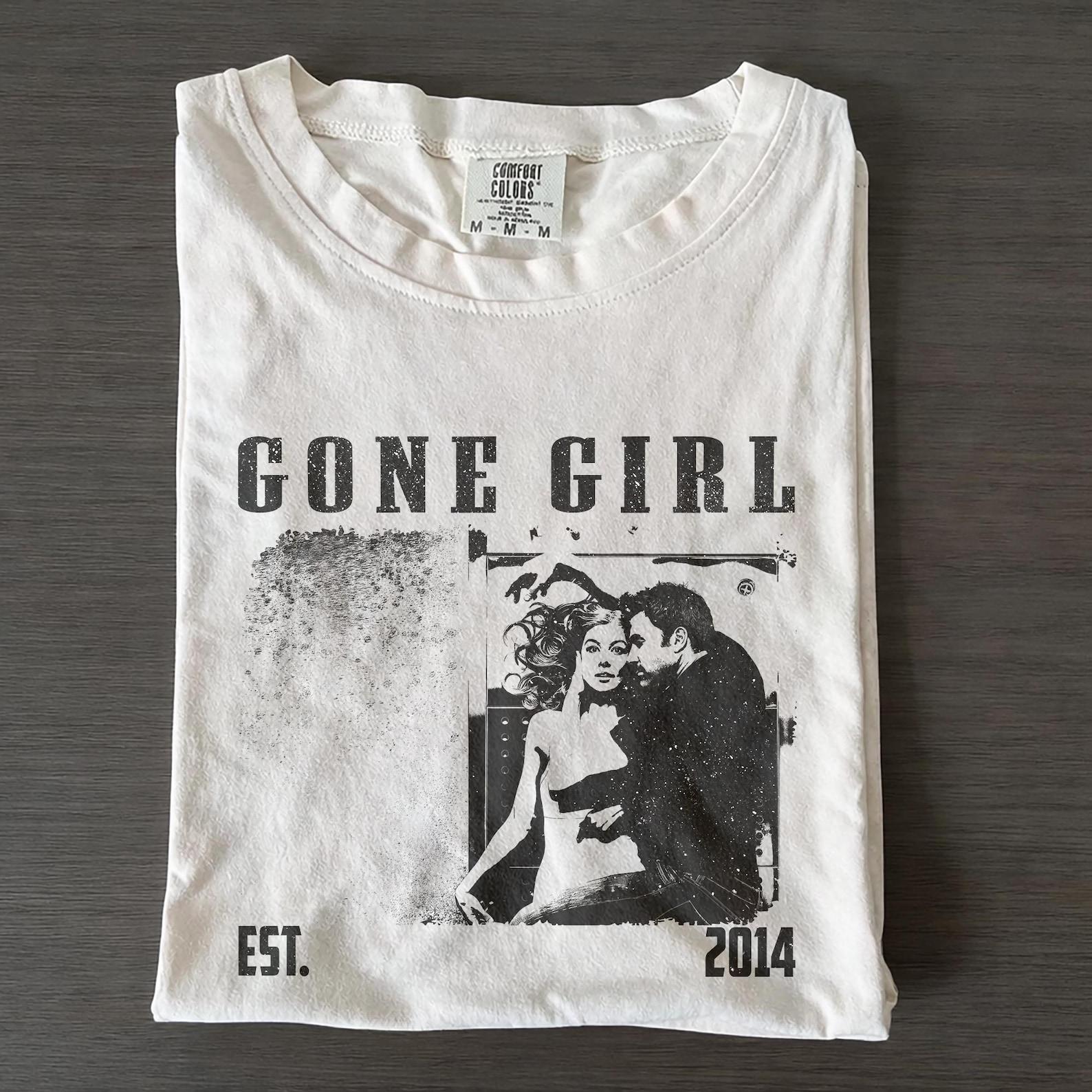 Vintage Gone Girl Movie T shirt, Comfort Colors Retro Thriller Film S