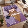 Mistero (5) Tappeto da Ufficio Personalizzato con Nome Decorazione Elegante per Soggiorno Camera da Letto Cucina