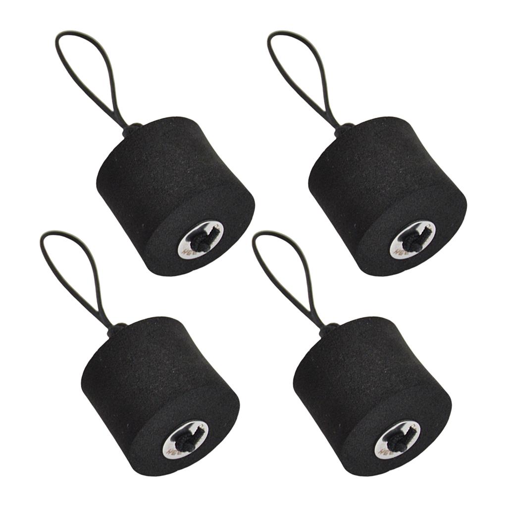 4Pcs Kayak Scupper Plugs Set High Elasticity Kayak Scupper Plug Drain Holes Stopper Bung with Lanyard Kayak Accessories
