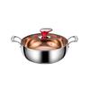 Yingbai 316L Stainless Steel Induction Cooker Hot Pot/Soup Pot