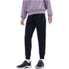 FILA Athletics Basic Cuffed Simple Solid Color Knitted Sports Long Pants Women Bottoms Deep-Black A11W241610F-BK