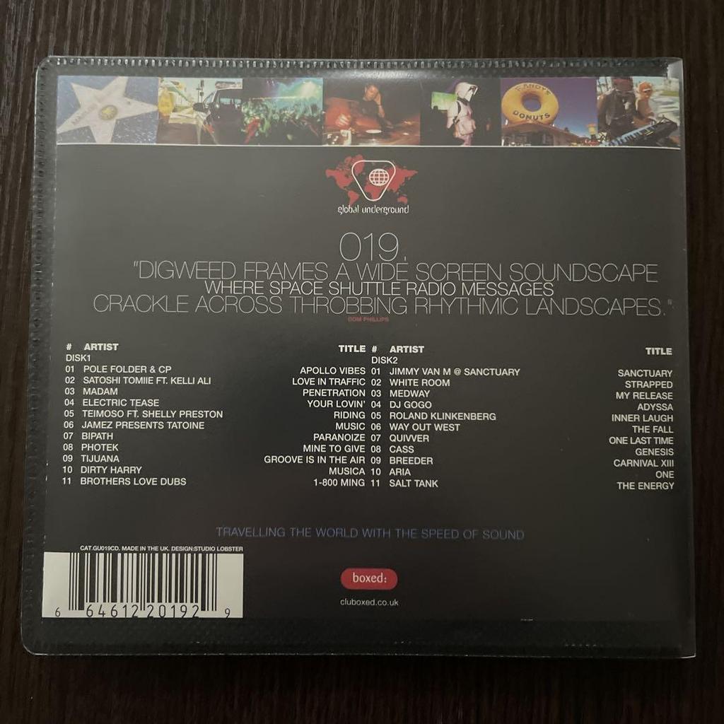 [USED] John Digweed/GLOVALUNDERGROUND 019