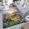 Starring the Japanese cartoon ONE PIECE Monkey D. Luffy carpet is suitable for living room and bedroom doormats office balcony decorative carpet V21