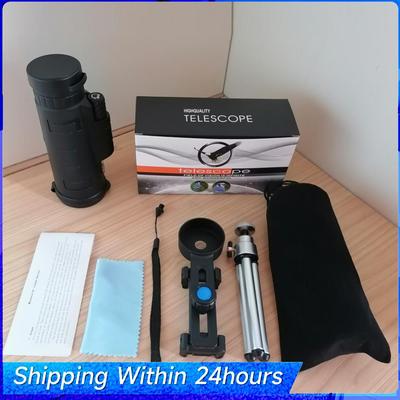 80x100 HD Night Vision Monocular Powerful Digital Binoculars Professional Binoculars Moisture-proof for Outdoor Camping Supplies