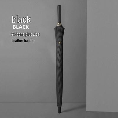 OIMG Large 24-Rib Windproof Long Handle Umbrella
