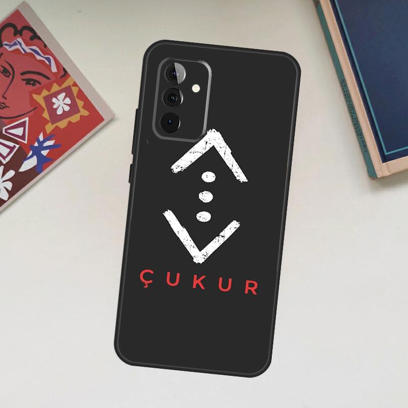 Cukur Logo Case For Samsung Galaxy A06 A16 A26 A36 A56 A55 A35 A15 A53 A32 A52 A33 A13 A14 A34 A54 A17