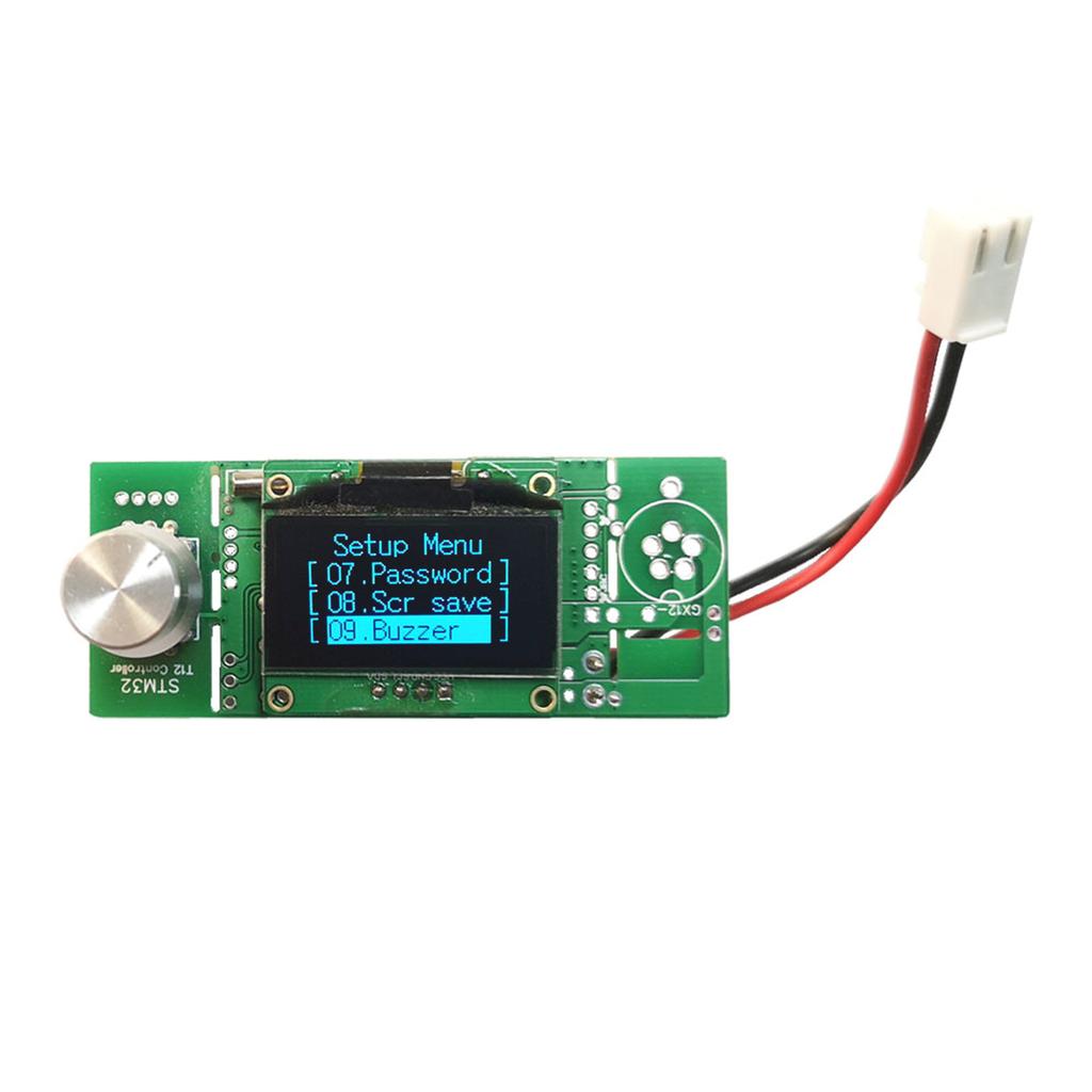 T12 Stație de lipit digitală Seturi DIY Controler de temperatură Consola de sudare T12 Stm32 Oled 2.1s Led mare