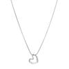 Light Luxury Niche Hollow Love Necklace Female Ins Japanese and Korean Version Simple Design Pendant Collarbone Sweater Chain