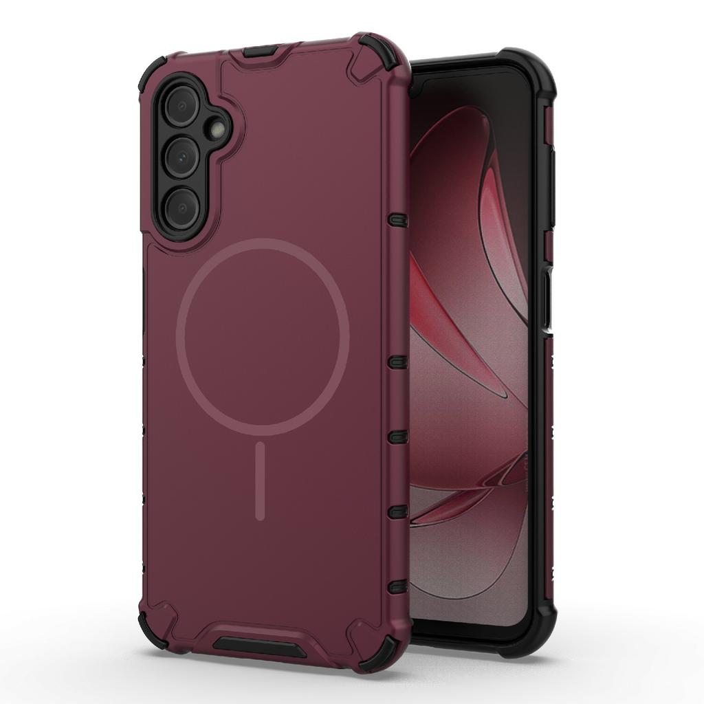 For Samsung Galaxy A14 5G/4G Magnetic Case Heat Dissipation Shockproof TPU+PC Phone Back Cover