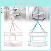 Circular Foldable Clothes Drying Net Double Layer Dry Clothing Tools Basket